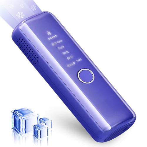 IPL Hair Removal,Laser Hair Removal,hair removal device,Permanent Hair Removal With Ice-Cooling,At-Home Hair Remover,Painless & Long-Lasting Results,Holiday gifts for women and men.